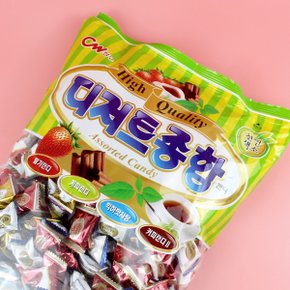 CW 청우 디저트종합 1200g 대용량 사탕 간식 후식[무료배송]