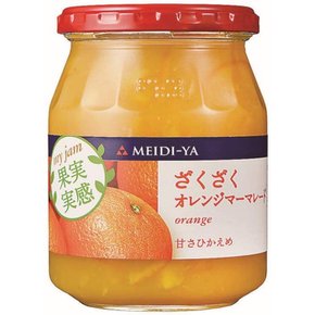 메이지야 과실 실감 잼 자쿠자쿠 오렌지 마멀레이드 340g