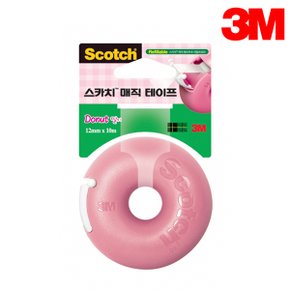 3M 매직테이프 도넛 딸기 (12mmx10m)