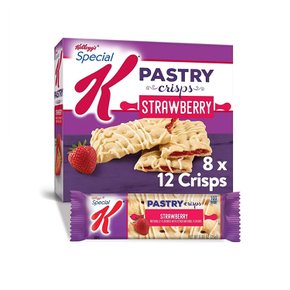 [해외직구]켈로그 스페셜케이 페스츄리 스트로베리 25g 6입 8팩/ Kelloggs Special K Pastry Crisps 42.3oz