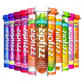 Zipfizz 멀티-비타민 에너지 하이드레이션 드링크 믹스, 튜브 30개