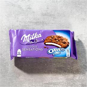 밀카 초콜릿 쿠키 센세이션 오레오 쿠키 156g