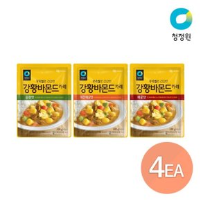청정원 우리쌀 강황 바몬드100g x 4개 골라담기 (순한/매운/약간매운)