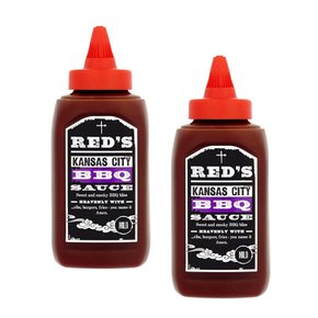[해외직구] Red`s Kansas City BBQ Sauce 레드 캔자스시티 바베큐 소스 320g 2병