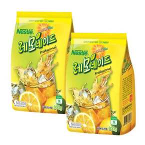 네슬레 레모네이드 800g 2개 레몬에이드 아이스티 음료