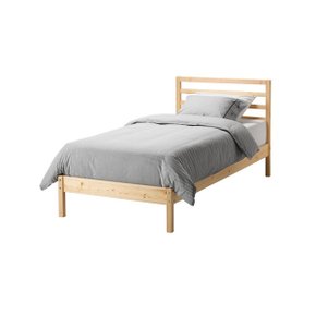 TARVA 타르바 싱글 침대 프레임+매트리스 풀세트90x200cm/소나무/싱글사이즈/침실가구