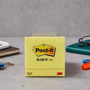 Post-it 포스트잇 (3x3노랑,76x76mm,100매)