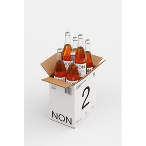 NON 2 캐러멜라이즈드 페어 콤부 CARAMELISED Pear & Kombu 무알콜 와인 750ml 6개