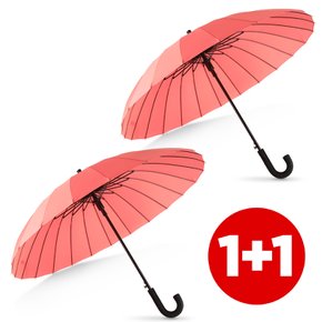 (1+1) 까르벵 24살대 네이처 자동 장우산