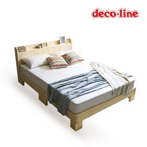 코넬 댄디 퀸 원목 침대 독립매트 DFM007C