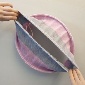 극세사 원형 도넛 변기커버 핑크 X ( 4매입 )