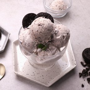 라벨리 프리미엄 아이스크림 쿠키앤크림맛 4L 벌크/원유40%