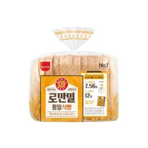[오티삼립]로만밀 통밀식빵 420g 1봉