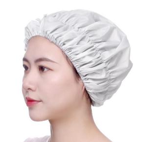 고급형 샤워캡 헤어 캡 염색 파마 세안 미용실 사우나 방수 비닐 위생 모자 X ( 2매입 )