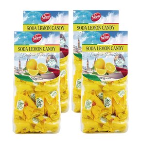 포지타노 소다 레몬 맛 캔디 200g 4봉지 이탈리아 임산부 입덧 사탕 선물