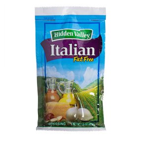 [해외직구]히든밸리 무지방 이탈리안 드레싱 42g 84팩 Hidden Valley Fat Free Italian Dressing Packet 1.5oz
