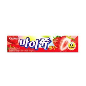 간식 쿠키 크라운 마이쮸 딸기 스틱 44g X ( 5매입 )