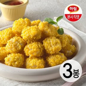 [하림 본사직영] 아이로운닭가슴살팝콘치킨300g*3봉