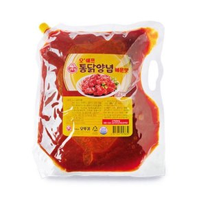 오뚜기 오쉐프 통닭양념 매운맛 2kgx6개