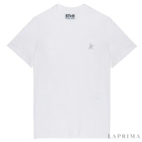스타 컬렉션 실버 글리터 스타 남성 티셔츠 GMP01220-P000594-80185