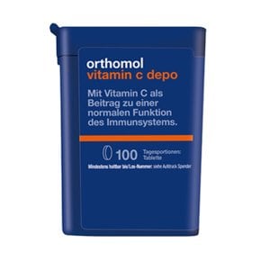 [독일직구][무료배송] 오쏘몰 비타민C 데포 100정 1팩 Orthomol Vitamin C depo