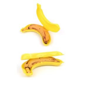 바나나 케이스 휴대 가방보관 외출 단단한 PP재질 2개 X ( 2세트 )