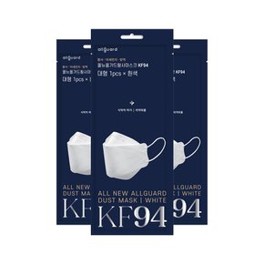 특대형 올뉴올가드 KF94 황사마스크 1매입  (50매/100매)
