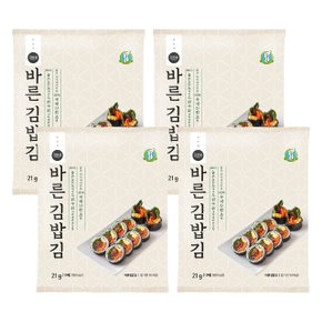 [성경김본사] 바른김밥김(10매) x 4봉 (총 40매)