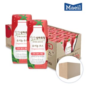 [매일유업] 상하목장 유기농 주스 사과딸기케일 주스 125ml 48팩