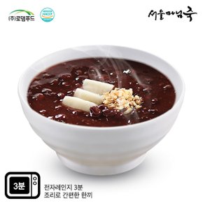 [DO603][서울마님죽]엄마의맛! 든든한 아침식사 단팥죽500g*3봉