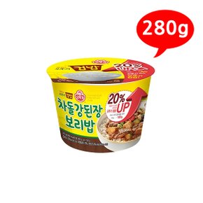 (7205700) 컵밥 차돌강된장보리밥 280g