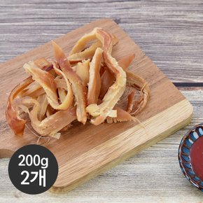 옥도건어물 페스츄리 오징어 200g 2개 단짠단짠 바베큐맛