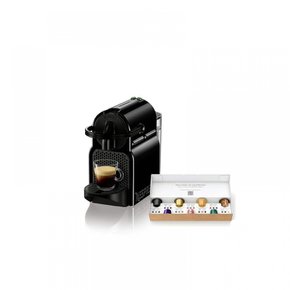 네스프레소 캡슐식 커피 메이커 이니시아 블랙 물탱크용량 0.6L 콤팩트 경량