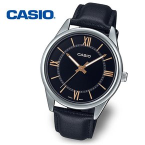 [정품] CASIO 카시오 MTP-V005L-1B5 남성 야광 수능 가죽시계