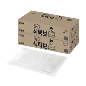 업소용 비닐 테이블 러너 위생 커버 방수 매트 일회용 식탁보 Box (300매/350매)