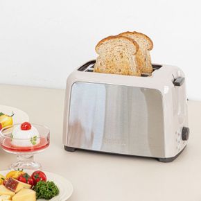 토스터 베이지 토스트기 베이글 식빵 해동 빵굽는기계