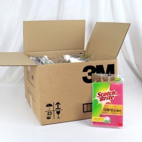 3M 제로스크래치 다목적 수세미 1박스 60개 / 박스 대용량[무료배송]