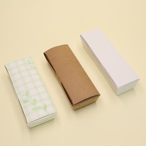 이지포장 한줄 김밥 도시락 800개 종이 포장 트레이 상자 그린 크라프트