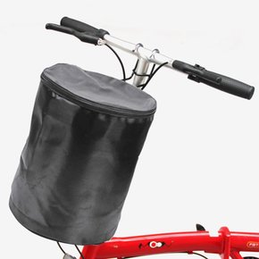 간편걸이식 자전거 바구니 원통형 킥보드가방