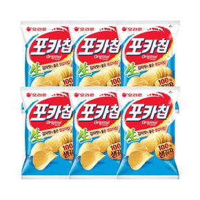 오리온 감자칩 포카칩 오리지널 66g x 6개 / 스낵