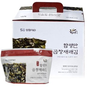 국내산 전남함평 곱창재래김(식탁용/조미김) 40매입X10봉