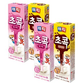 동서 제티 초콕 쵸코렛맛 10Tx2개+딸기맛 10Tx2개 / 총 4개