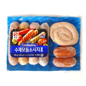 [푸른들마켓][사조] 수제모듬S(냉동)385g
