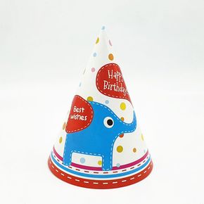 꼬깔모자 생일 해피버스데이 파티 행사 코끼리 모자