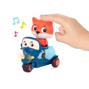 [Land of B] 블루오토바이-대쉬 발달완구 자동차 놀이 반짝 불빛 소근육어린이 장난감 미니카