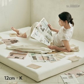 바닥형 메모리폼 토퍼 12cm 퍼펙션토퍼 킹(K)