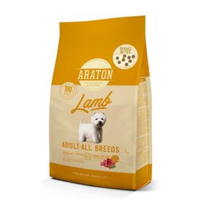 아라톤 유럽청정영양식 기호성좋은 강아지사료 양고기 램 어덜트 성견사료 3kg
