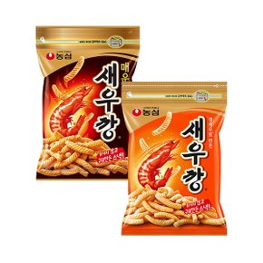 농심 대용량 새우깡400g + 매운새우깡400g / 지퍼백 스낵[무료배송]