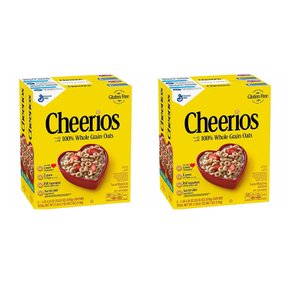 [해외직구]치리오스 시리얼 통곡물 오트 576g 4팩/ Cheerios Cereal Whole Grain Oats 20.35oz