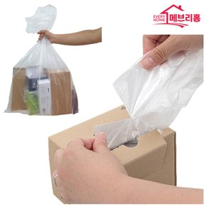 에브리홈 항균 분리수거 재활용 비닐 쓰레기 봉투 40 리터 대용량 아기용품 유모차 선풍기 보관